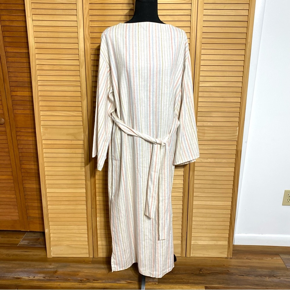 ☘️3/$15 Adult long Striped Belted Robe Jesus Costume